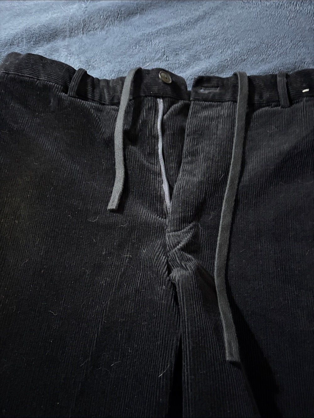 Uniqlo Men’s Black Cotton-Spandex Chinos